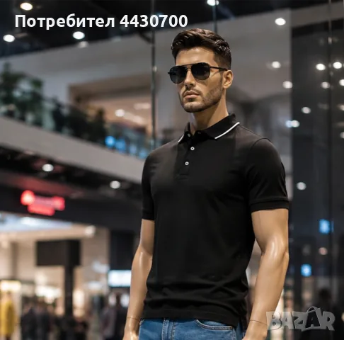 Нова мъжка тениска с яка, снимка 3 - Тениски - 55340027