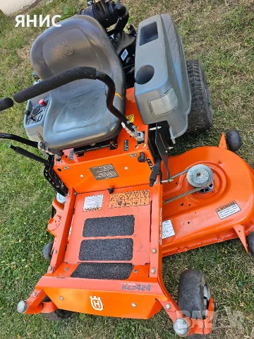 ТРАКТОРНА КОСАЧКА HUSQVARNA/KAWASAKI. 0. ГРАДУС НА ЗАВИВАНЕ. 24.КОНЯ., снимка 16 - Градинска техника - 55501286
