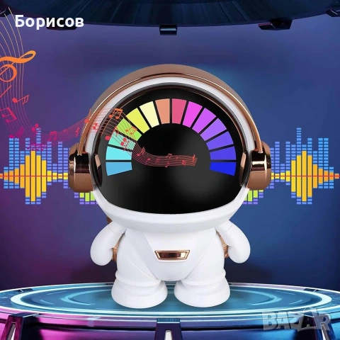 Bluetooth колонка във формата на астронавт- Space Robot Sound, снимка 8 - Bluetooth тонколони - 55163810