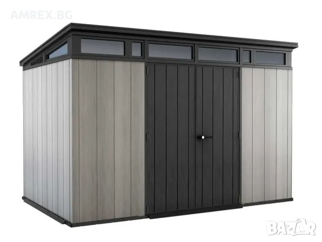 Градинска къща Keter Artisan 11x7 с двойна врата, снимка 3 - Градинска техника - 55378180