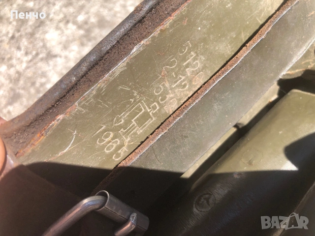 стара военна кирко-лопатка - 1965г. - MADE IN GERMANY, снимка 5 - Антикварни и старинни предмети - 55240367