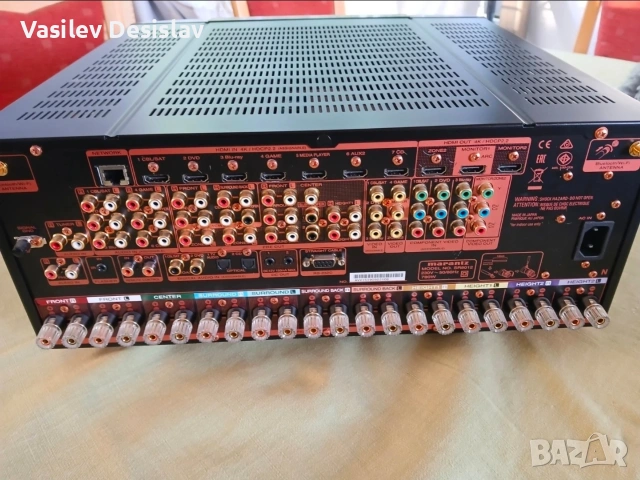 Продавам ресивър Marantz SR8012, AKM DACs, снимка 5 - Ресийвъри, усилватели, смесителни пултове - 52997911