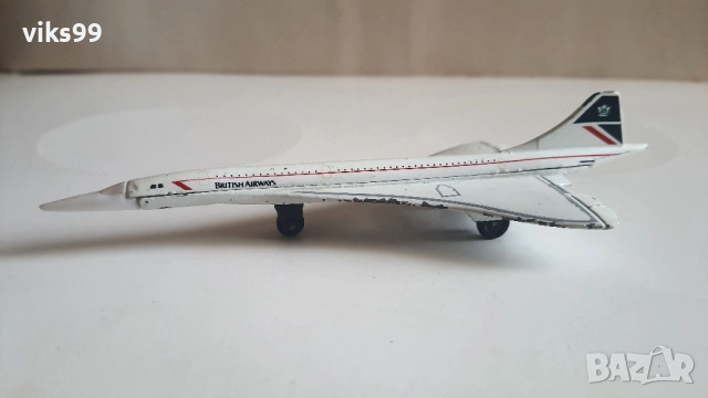 MATCHBOX 1978 SB 23 Concorde British Airways, снимка 3 - Колекции - 54443505