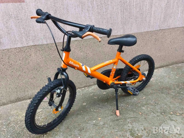 Детски велосипед 16 цола Btwin, снимка 3 - Детски велосипеди, триколки и коли - 54660645