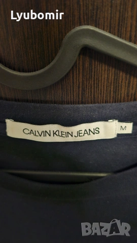 Мъжка тениска Calvin Klein, снимка 2 - Тениски - 54577735