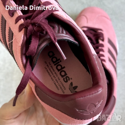 Дамски маратонки Adidas Gazelle, снимка 5 - Маратонки - 55273590