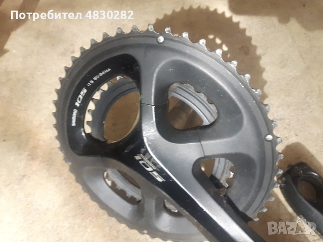 Курбели - FC-5800 / 170mm Сменено от работещо колело Курбел Shimano FC-5800 / 170mm, снимка 5 - Части за велосипеди - 55072831