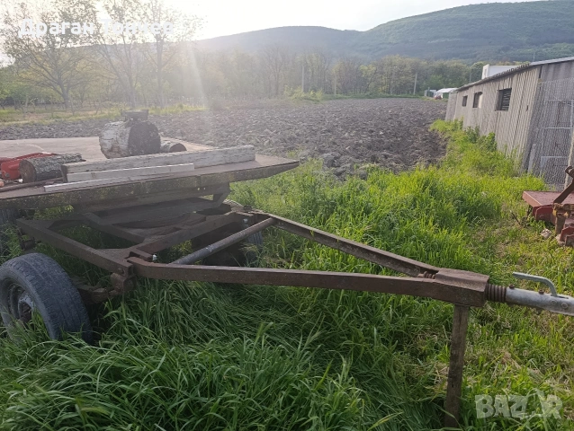 Двутонно ремарке самосвално