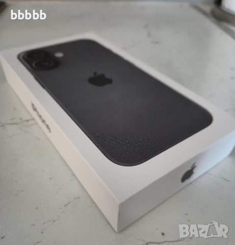 НОВ ЗАПЕЧАТАН! APPLE IPHONE 16 128GB/ 24м. Гаранция А1.