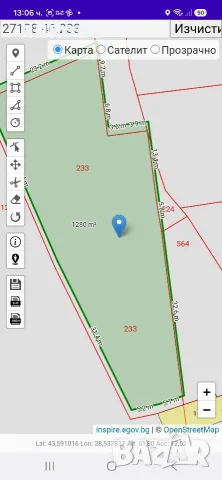 Продавам парцел в с.Езерец общ.Шабла обл.Добрич, снимка 4 - Парцели - 52191078
