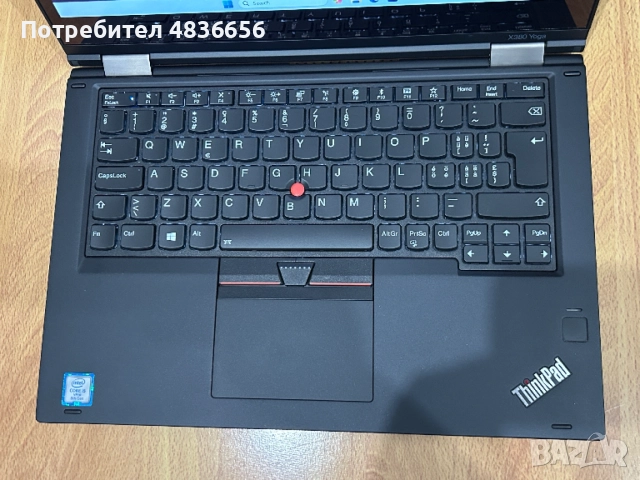 Като нов! Лаптоп Lenovo X380 Yoga i5/16GB RAM/256GB SSD, ТЪЧ, 3 м. гар!, снимка 2 - Лаптопи за работа - 54778524
