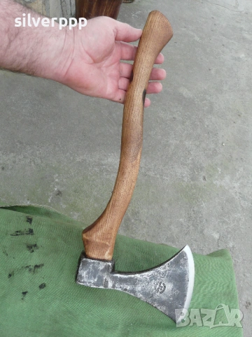 Стар германски топор Oshenkopf - 609 , снимка 5 - Други ценни предмети - 54181502
