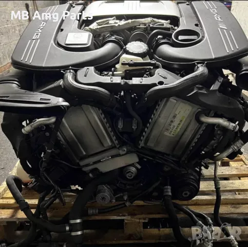 Мерцедес M177 63s AMG двигател+скорости MERCEDES W205 C63S C63  177980 GLC63  c63s w205 2018
, снимка 2 - Части - 55671732