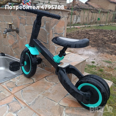 Мултифункционално баланс колело 4в1, снимка 3 - Детски велосипеди, триколки и коли - 54245681