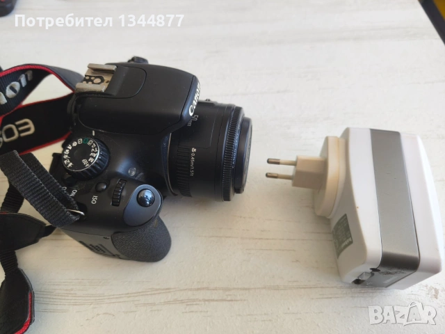 **Страхотен фотографски комплект: Canon EOS 550D + Твърд обектив (за боке/портрети) + Чанта!**, снимка 4 - Фотоапарати - 55155186