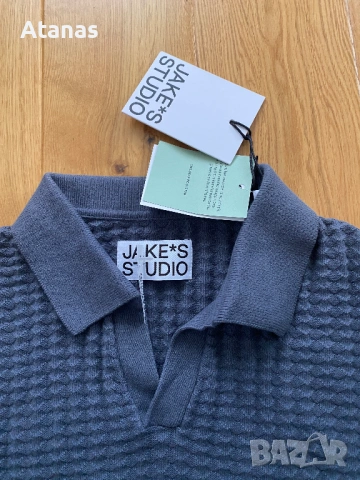 Мъжка памучна тениска от Jake*s Studio., снимка 3 - Тениски - 54642814