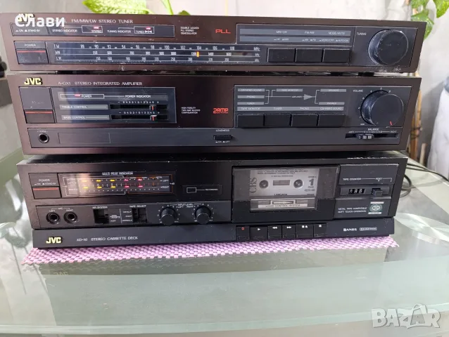 Сет JVC Усилвател Тунер Дек