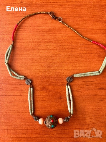 Мароканско колие, снимка 2 - Колиета, медальони, синджири - 54413797