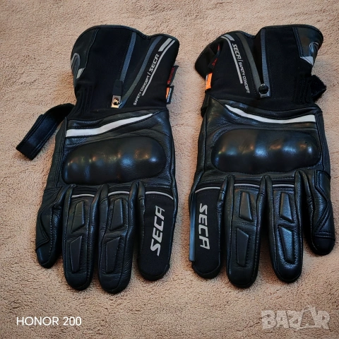 Мото ръкавици SECA STORM BLACK. , снимка 9 - Ръкавици - 54215405