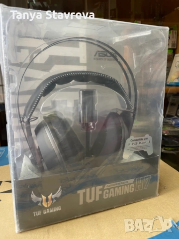 Слушалки ASUS TUF Gaming H7 Gun Metal и H3 Silver