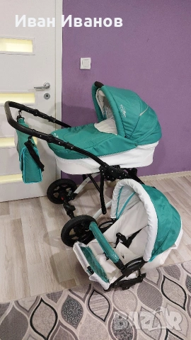 Бебешка количка Виола, снимка 2 - Детски колички - 54810963