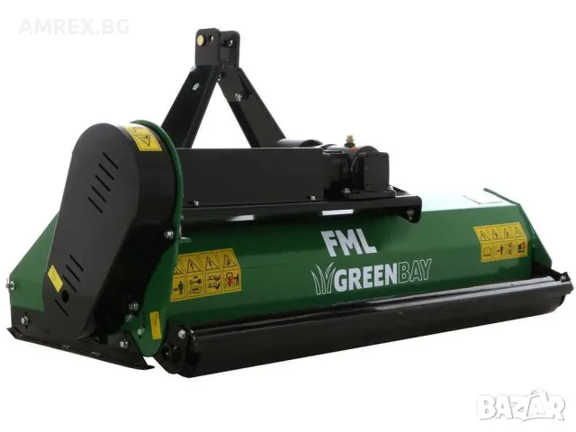 Мулчер за трактор GreenBay FML  (133 см) | 30–35 к.с. | 24 чука | Кардан в комплекта, снимка 4 - Селскостопанска техника - 55322537