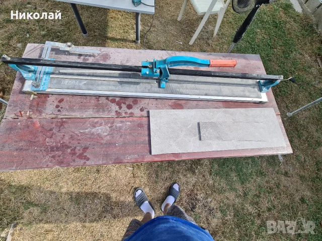 продавам машина за плочки 120 см, снимка 4 - Диамантени и режещи инструменти - 55314791