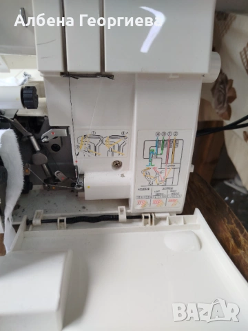 Четириконечен оверлог  SINGER  14SH654, снимка 8 - Шевни машини - 54619124