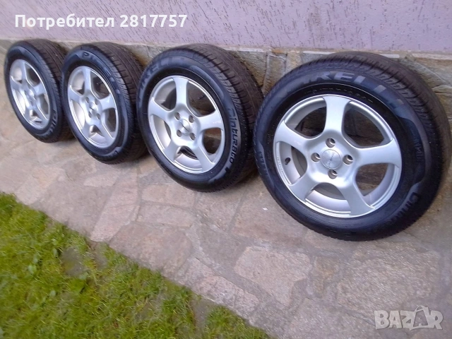 14 цола 4х100 алуминиеви джанти , снимка 5 - Гуми и джанти - 54919321