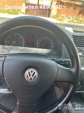 VW- Golf 5 1. 9 TDI 2006г тъмно сив металик, снимка 14 - Автомобили и джипове - 55340501