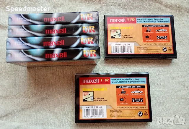 Нови аудио касети Maxell UR, снимка 2 - Аудио касети - 55528043