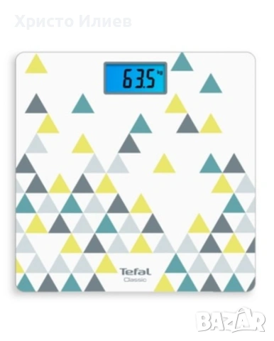 Кантар Tefal 160kg бял жълт, снимка 11 - Други стоки за дома - 55220222