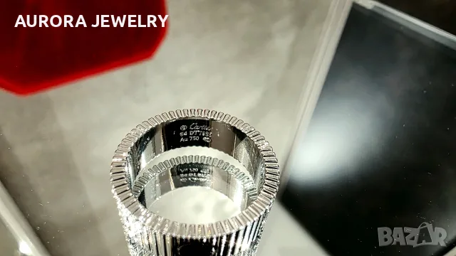 CARTIER Love Unlimited White Gold Дамски Пръстен, снимка 13 - Пръстени - 55703089