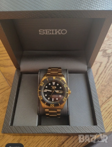 Рядък колекционерски Seiko 5 Sports „Sea Urchin“ SNZF22J1 – MADE IN JAPAN, бартер, снимка 2 - Мъжки - 55224393