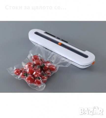 Уред за вакуумиране с 10 торбички Voltz, плик до 29см, снимка 2 - Други - 55144924