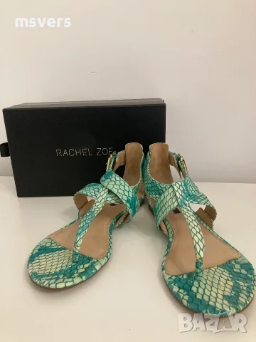 Нови  кожени чехли, сандали на Rachel Zoe, размер 39, снимка 2 - Сандали - 55656178