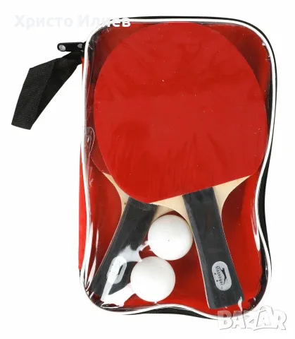 Комплект за тенис на маса Slazenger 2 хилки и 2 топки, снимка 3 - Тенис - 55703307