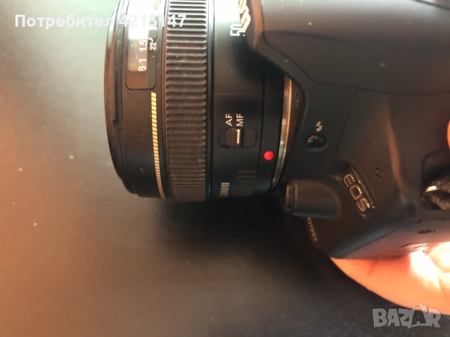 Canon EOS 500D, снимка 10 - Фотоапарати - 54592681