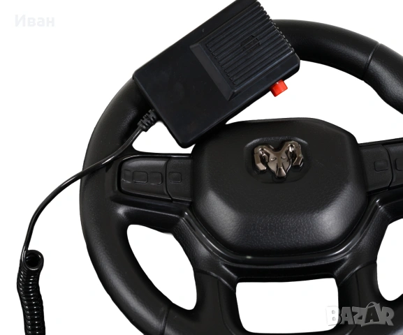 ТОП ЦЕНАНОВО!Акумулаторен джип RAM POLICE BLACK с 12V батерия,EVA гуми,сигнални светлини,дистанно, снимка 12 - Детски велосипеди, триколки и коли - 55083898