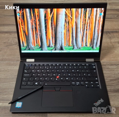 Лаптоп Lenovo ThinkPad X390 Yoga Touchscreen, снимка 2 - Лаптопи за работа - 54681982