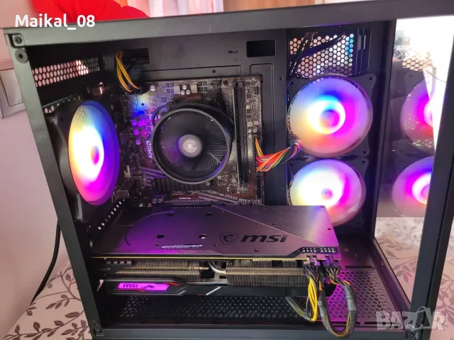 Гейминг компютър с RX 5700 8GB и Ryzen 5, снимка 2 - Геймърски - 55631497