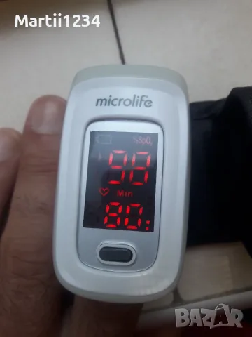 Пулсоксиметър Microlife OXY 210, снимка 2 - Други - 55412144