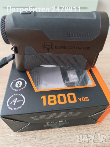 Далекомер Bushnell Bond Colector 1800, снимка 3 - Оборудване и аксесоари за оръжия - 54549419