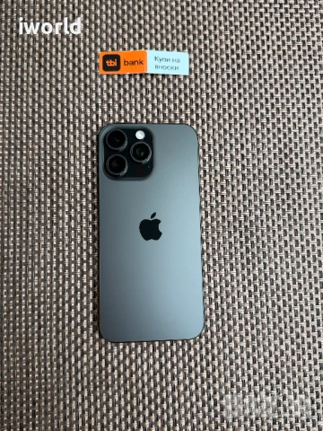 100% Батерия! iPhone 16 Pro MAX лизинг от 32€/мес Black Titanium 256GB