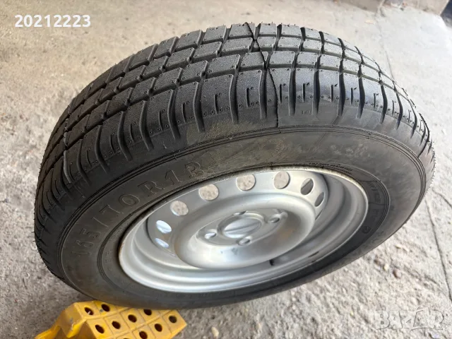 Чисто нова гума с джанта за ремарке 165/70R13, снимка 10 - Ремаркета - 55562778