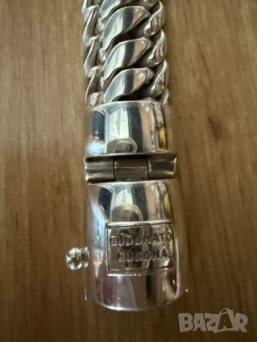 Buddha to Buddha- Ben XL-сребърна гривна, снимка 5 - Гривни - 54166426