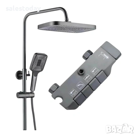Душ за баня, термостатичен душ, мат, снимка 2 - Душове - 54219062