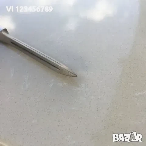 Кама урбан найф Defender Extreme триъгълно острие и калъф, снимка 2 - Ножове - 53978204