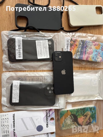 Продава iPhone12 GB64 черен, снимка 2 - Apple iPhone - 54374986