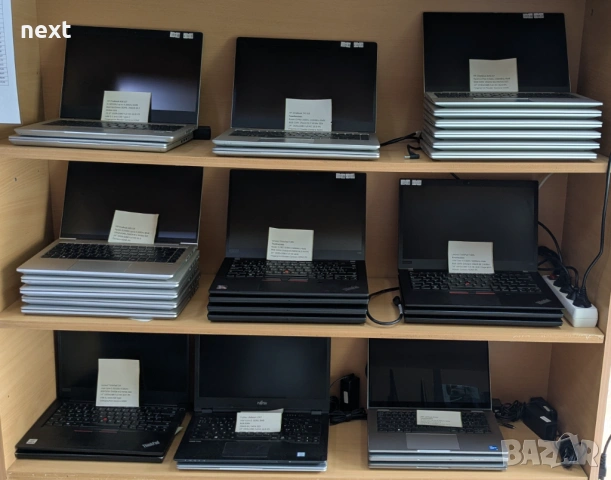 Бизнес лаптопи HP / Dell / Lenovo / Fujitsu – i5 / Ryzen, SSD, IPS, + гаранция и фактура